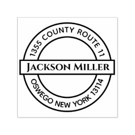 Jouw naam en adres zelfinktende stempel