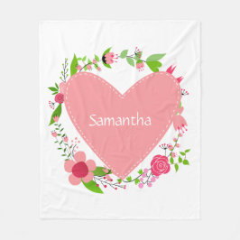 Jouw naam(en) in een dekens van de hartklep