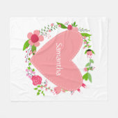 Jouw naam(en) in een dekens van de hartklep (Voorkant (Horizontaal))