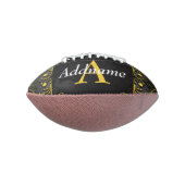 Jouw naam en initiaal toevoegen american football (Gedraaid 90)