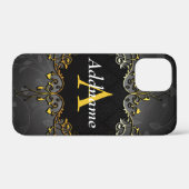 Jouw naam en initiaal toevoegen Case-Mate iPhone case (Achterkant (horizontaal))