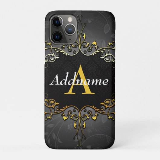 Jouw naam en initiaal toevoegen Case-Mate iPhone case (Achterkant)