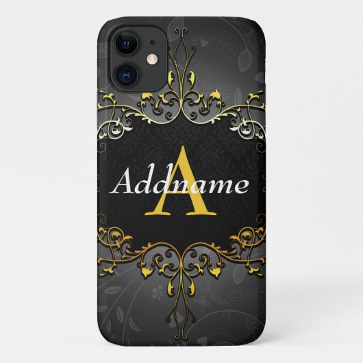 Jouw naam en initiaal toevoegen Case-Mate iPhone case (Achterkant)