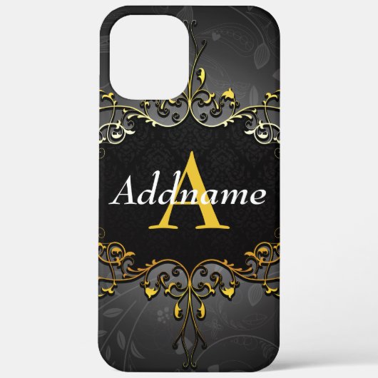Jouw naam en initiaal toevoegen Case-Mate iPhone case (Achterkant)