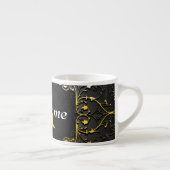 Jouw naam en initiaal toevoegen espresso kop (Rechts)