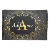 Jouw naam en initiaal toevoegen kussensloop (Achterkant)