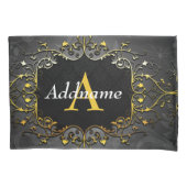 Jouw naam en initiaal toevoegen kussensloop (Voorkant)