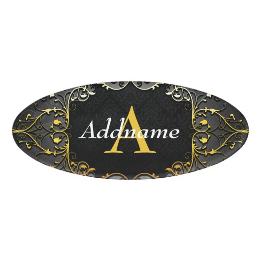 Jouw naam en initiaal toevoegen naambadge (Voorkant)