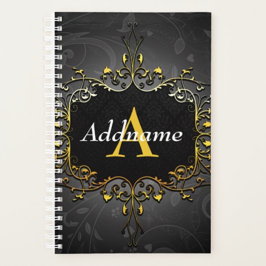 Jouw naam en initiaal toevoegen planner (Voorkant)