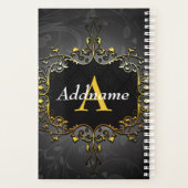 Jouw naam en initiaal toevoegen planner (Achterkant)