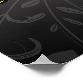 Jouw naam en initiaal toevoegen poster (Hoek)