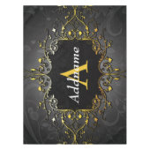 Jouw naam en initiaal toevoegen tafelkleed (Voorkant)