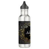 Jouw naam en initiaal toevoegen waterfles (Links)