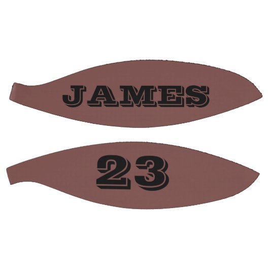 Jouw naam en Nummer Gepersonaliseerd Basketbal (Panelen)