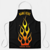 JOUW NAAM en TEKST BBQ Schort (Voorkant)