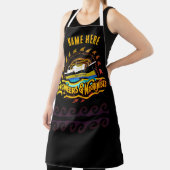 JOUW NAAM Engineer en Machinist Boat Crew Werk Schort (Insitu)