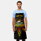 JOUW NAAM Engineer en Machinist Boat Crew Werk Schort (Gedragen)