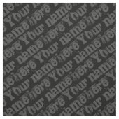 jouw naam Fabric - Aangepaste naam - Fabrics Cool Stof (Swatch)