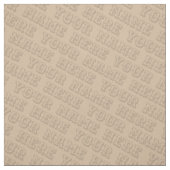 Jouw naam Fabric - Aangepaste naamsfuncties Stof (Swatch)