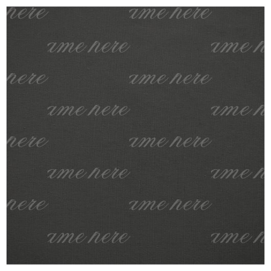 jouw naam Fabric - Aangepaste naamsfuncties Stof (Swatch)