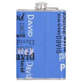 Jouw naam  Flasalcohol Drinkware Heupfles (Achterkant)