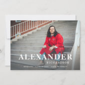 Jouw naam & Foto Afstuderen aankondiging M 2 (Voorkant)