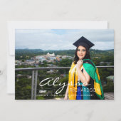 Jouw naam & Foto Afstuderen Kaart (Voorkant)