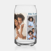 Jouw naam & Foto's Aangepast Blikvorm Glas (Voorkant)