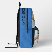 Jouw naam & Foto's op maat Bedrukte Rugzak (Links)