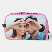 Jouw naam & Foto's op maat Toilettasje (Voorkant)