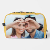 Jouw naam & Foto's op maat Toilettasje (Voorkant)