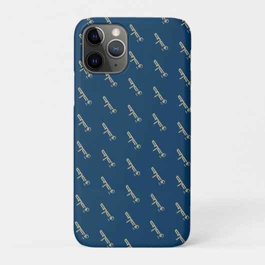 jouw naam gepersonaliseerd Case-Mate iPhone case (Achterkant)