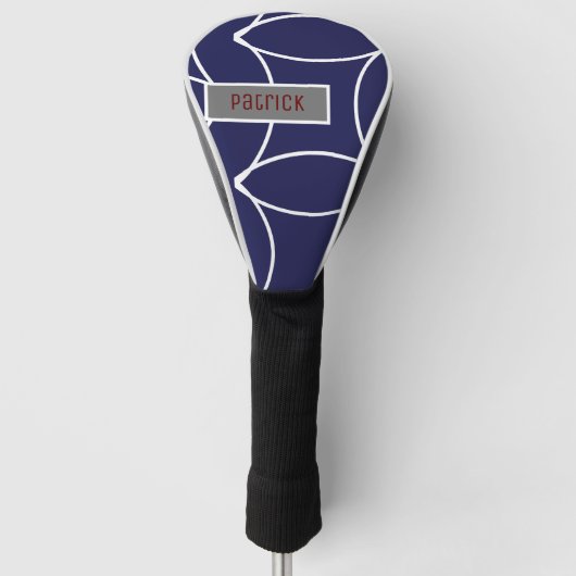 Jouw naam Gepersonaliseerde Patrick toevoegen Golfheadcover (Voorkant)
