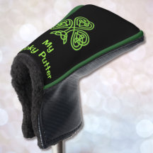 JOUW NAAM Golf Hoesje Lucky PUTTER Personaliseren