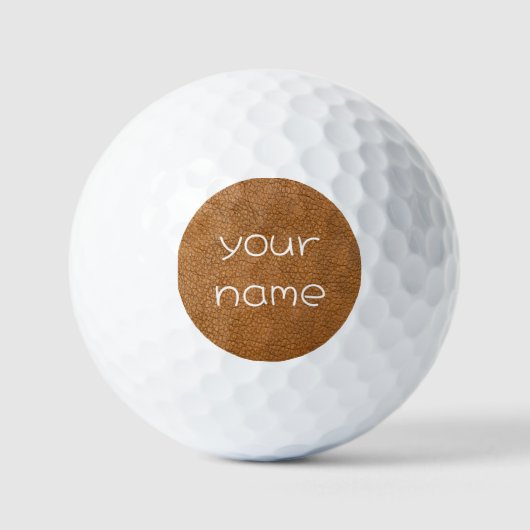 jouw naam golfballen (Voorkant)