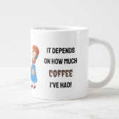 Jouw naam Good Witch of Bad Witch? Persoonlijke ko Grote Koffiekop (Rechts)