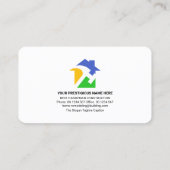 Jouw naam Handyman Tools Signage Visitekaartje (Achterkant)