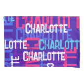 JOUW NAAM Herhalend aangepast teken Kussensloop (Voorkant)