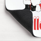 jouw naam hier! Aangepaste letter D Teddy Bear San Muismat (Hoek)