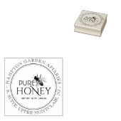 Jouw naam hier Beedable Honey Jar Label Stempel (Gestempeld)
