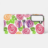 Jouw naam hier - gepersonaliseerd ontwerp samsung galaxy hoesje (Achterkant horizontaal)