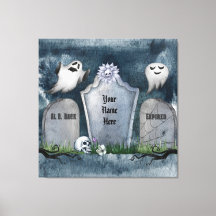 Jouw naam hier griezelig griezelig halloween