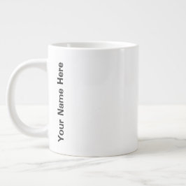 jouw naam hier grote koffiekop