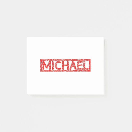Jouw naam hier! post-it® notes (Voorkant)