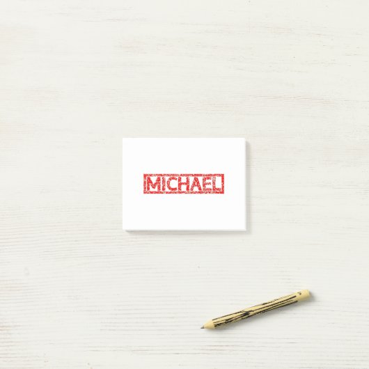 Jouw naam hier! post-it® notes (Op bureau)