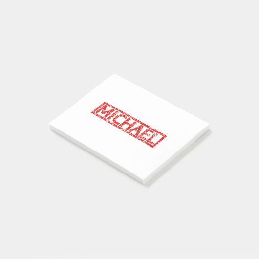 Jouw naam hier! post-it® notes (Schuin)