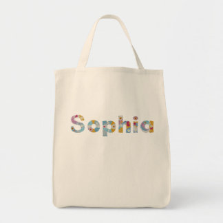 Jouw naam in artsy florale letters / Sophia Tas Ba