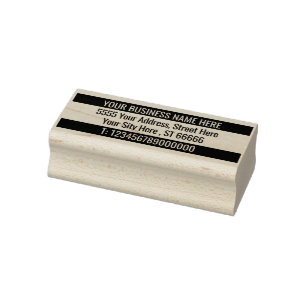 Jouw naam Info Adres Kleur Rubber Stamp Sjabloon Rubberstempel