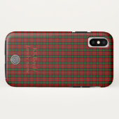 Jouw naam / initialen over de Boyd Clan familie Ta Case-Mate iPhone Case (Achterkant (horizontaal))