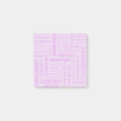 Jouw naam is er helemaal niet post-it® notes (Voorkant)